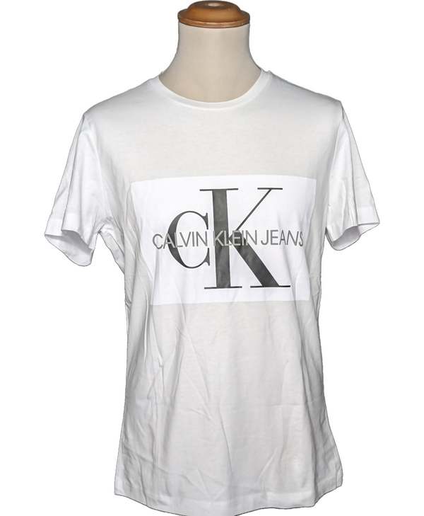 CALVIN KLEIN SECONDE MAIN T-shirt Manches Courtes Blanc 1093643