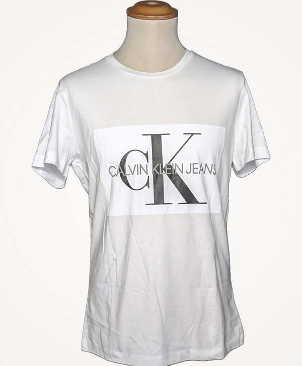 CALVIN KLEIN T-shirt Manches Courtes Blanc Photo principale
