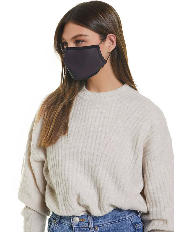 SELMARK Masque De Protection Hyginique Care Blanc noir Photo principale