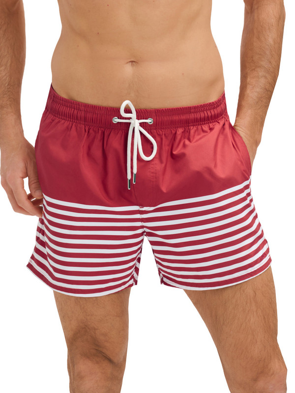 LISCA Short De Bain Men Beachwear rouge 1094370