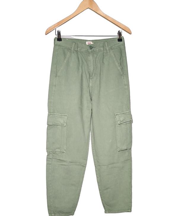 LEVI'S SECONDE MAIN Pantalon Slim Femme Vert 1096010