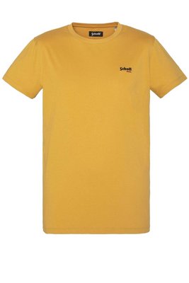 SCHOTT Tshirt Coton Logo Brod  -  Schott - Homme GOLD