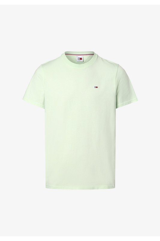 TOMMY JEANS Tshirt Basique 100% Coton Bio  -  Tommy Jeans - Homme LXY Opal Green 1096866
