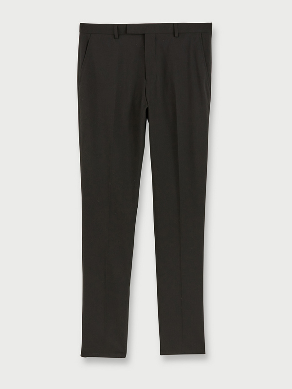 ODB Pantalon De Costume Uni Composable, Modern Fit Noir 1096892
