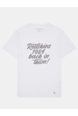 REDSKINS Tee Shirt Logo Brod  -  Redskins - Homme BLANC