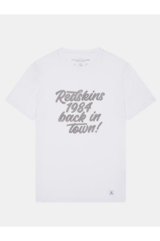 REDSKINS Tee Shirt Logo Brod  -  Redskins - Homme BLANC 1097390