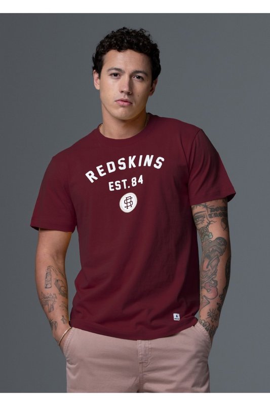 REDSKINS Tee Shirt Logo Imprim  -  Redskins - Homme BURGUNDY 1097391
