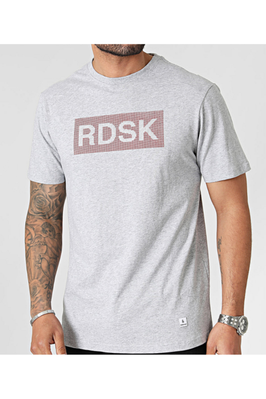 REDSKINS Tee Shirt Logo Imprim 3d  -  Redskins - Homme GREY CHINE 1097405