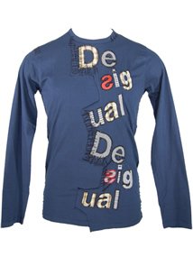TEE SHIRT MANCHES LONGUES DESIGUAL
