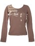 TEE SHIRT MANCHES LONGUES COL ROND DIPLODOCUS